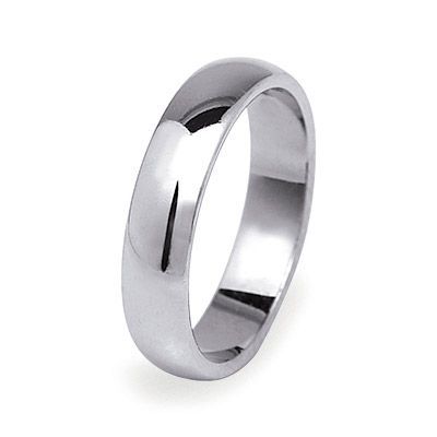 Patinum wedding rings 950º 4.3mm (code  FPU040PT)